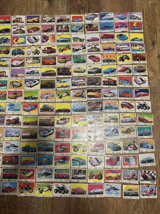 Karty z gum turbo z lat 80/90