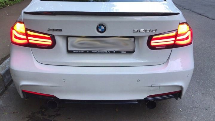 задние фонари стопы бмв bmw f30 ф30 стиль m performance рест  апгрейт