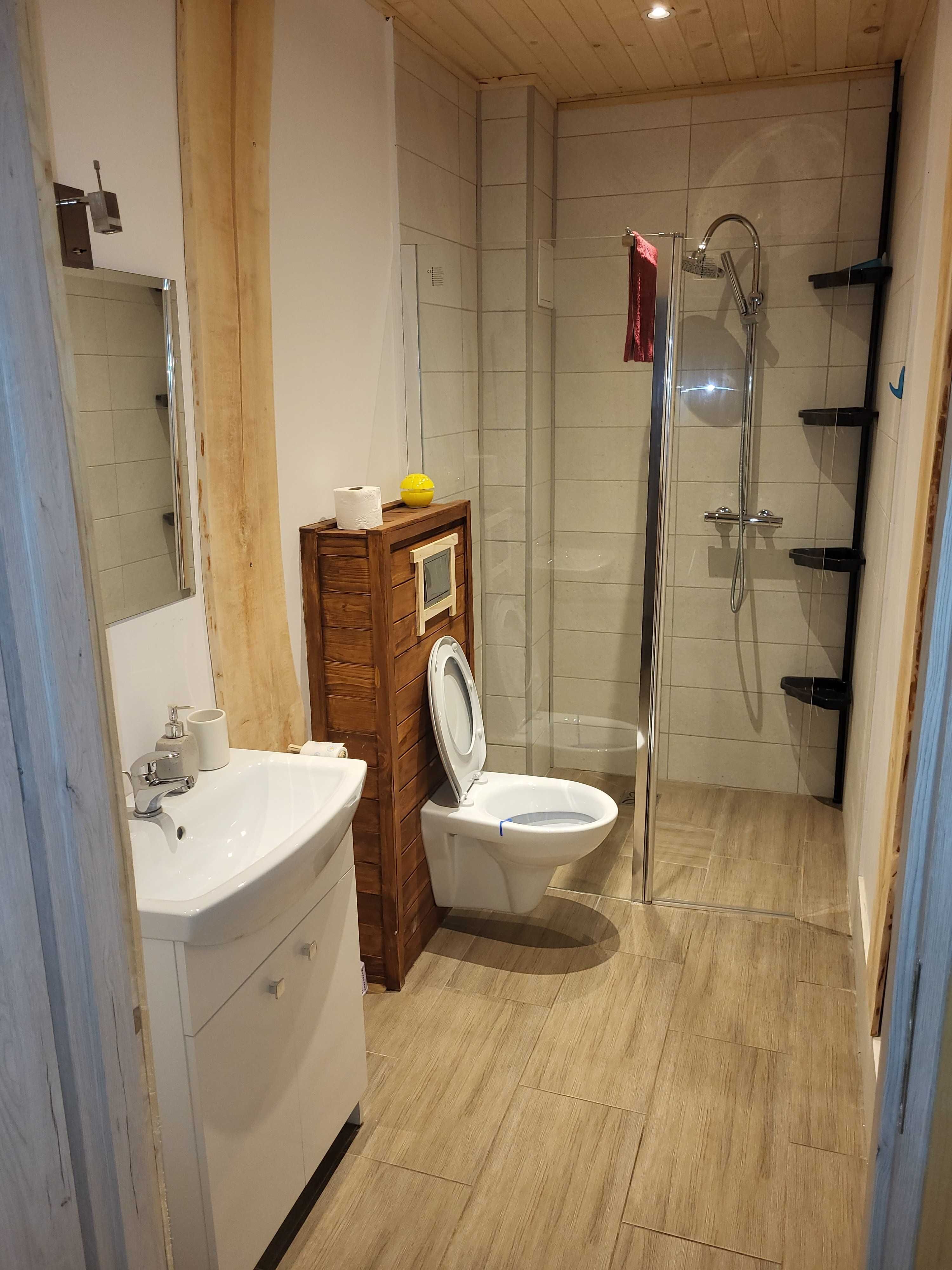 Noclegi Warchały Apartament Pokoje u Zalesia Sauna Jacuzzi Mazury