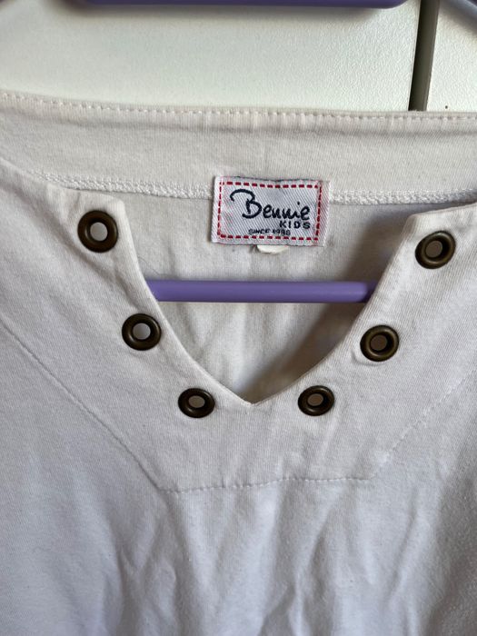 Camisola de criança branca