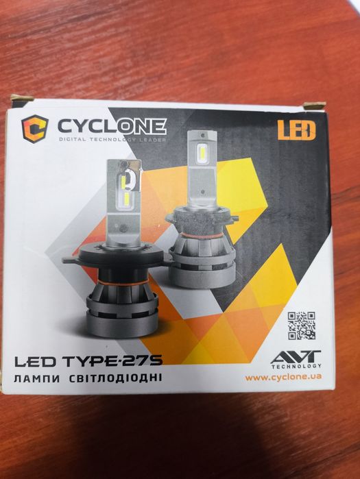 Лампа світлодіодна  CYCLONE LED H11 5000K 5100LM CR TYPE 27S 2 шт