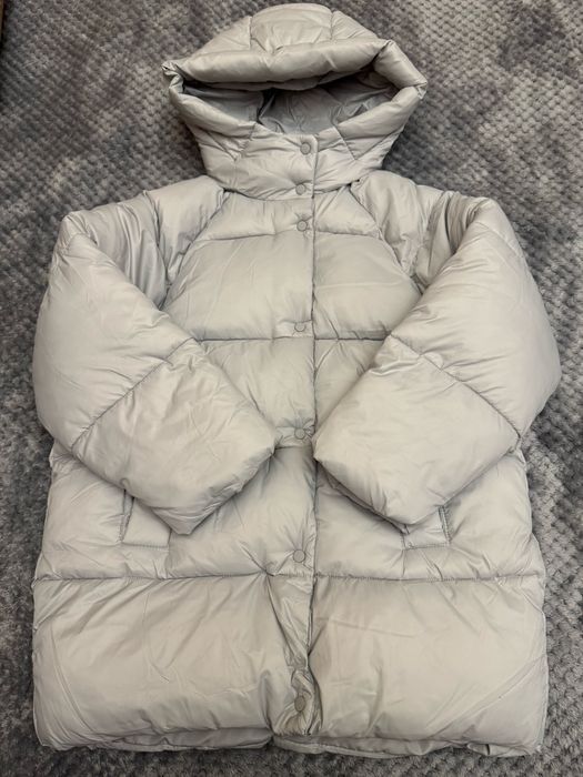 Зимове пальто Zara оригінал з оф сайту 140 см 9-10 р