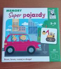 Memory super pojazdy 3-5 lat