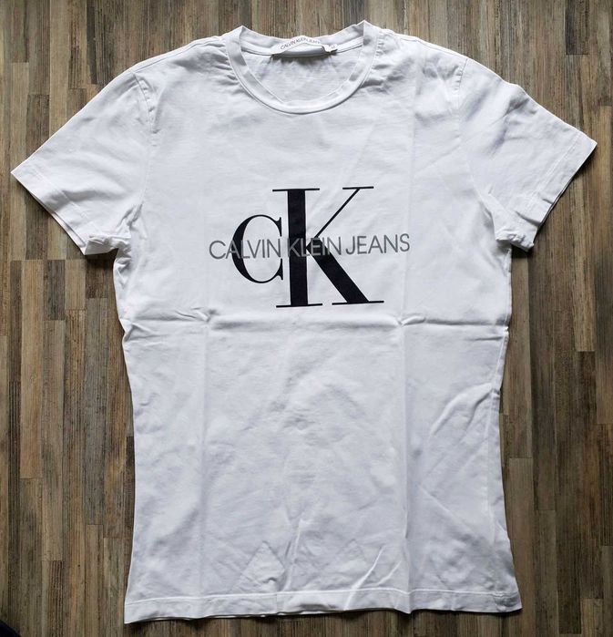 Calvin Klein Jeans Iconic Monogram Slim Tee Roz. M