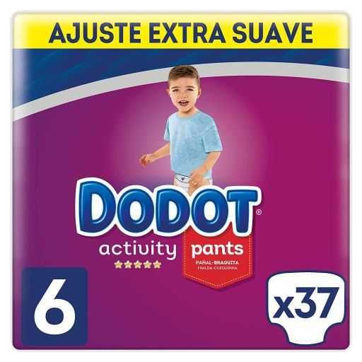 DODOT ACTIVITY pieluchomajtki rozm.6 15+kg 37sztuk