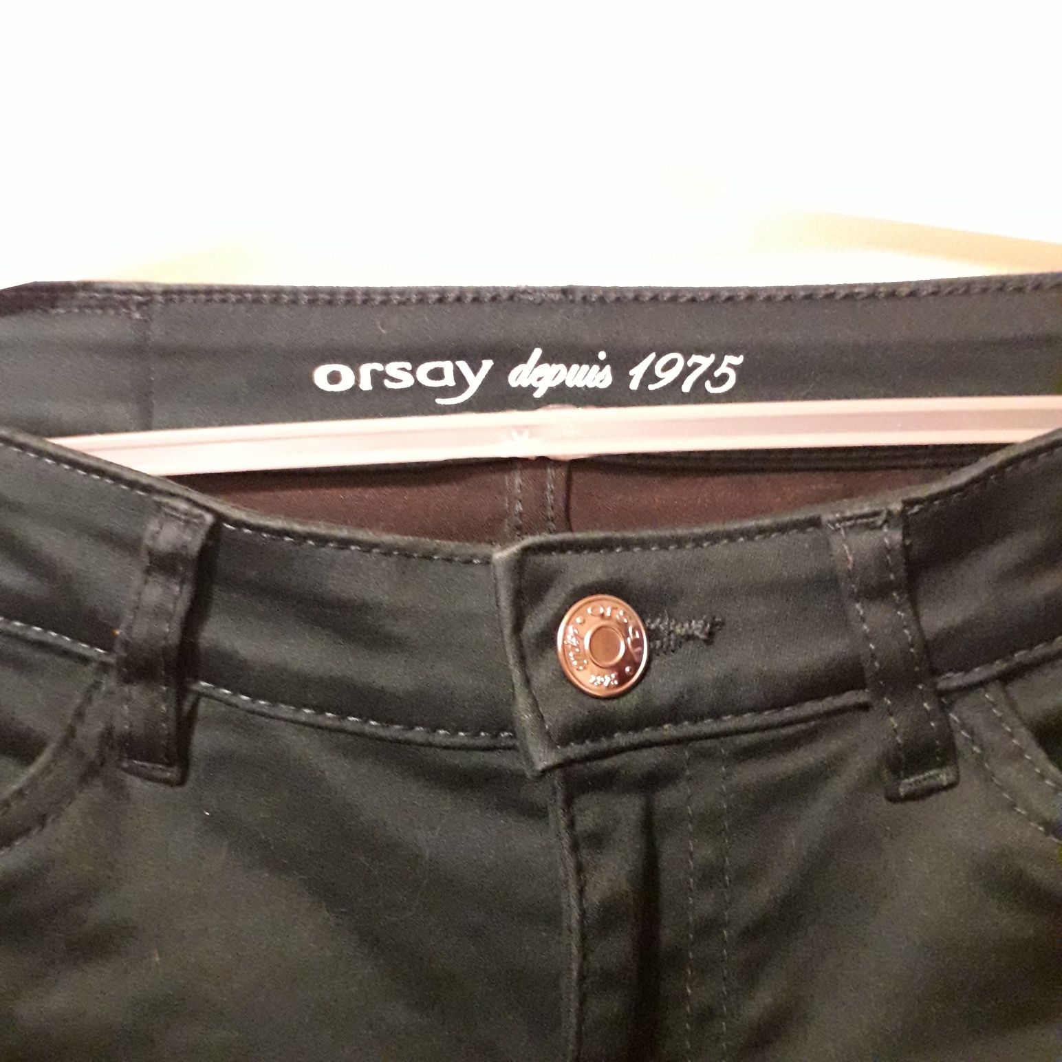 Ciemnozielone spodnie ORSAY rozmiar XS/S
