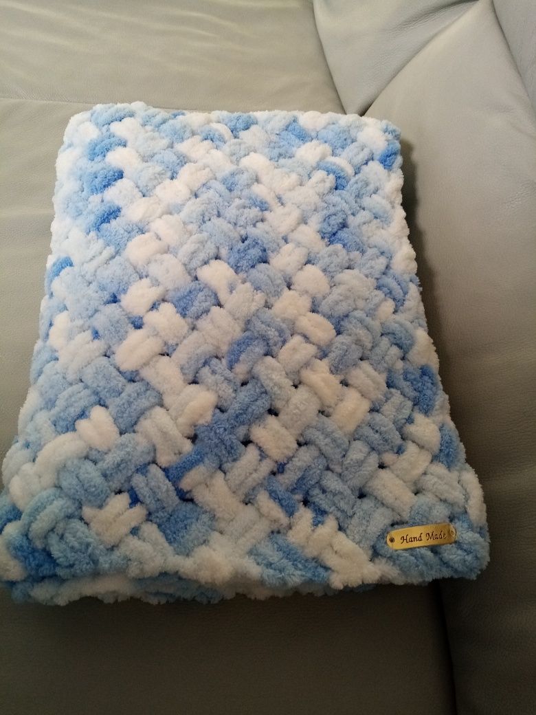 Детский плюшевый плед одеяло для новорождённых