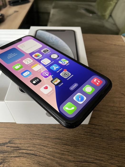 Rewelacyjny Aplle Iphone XR/Bat84%/Komplet/Wys/Tanio!