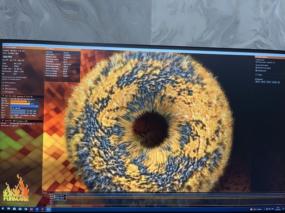 Ігровий компʼютер (Intel i7 10700k + RTX 3070 asus strix)