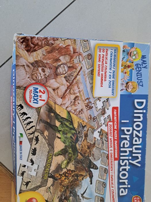 Puzzle Dinozaury i prehistoria