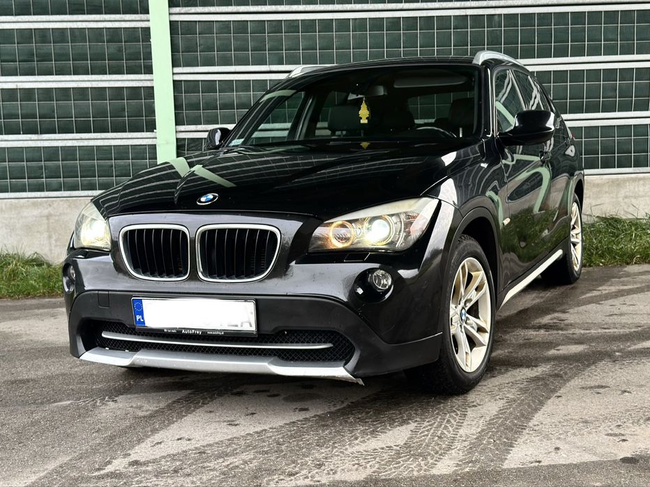BMW X1 E84 2.0D 177KM Bi Xenon, Hak, Duża Nawigacja, skóry