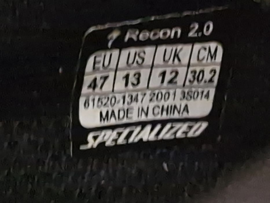 Buty rowerowe Specjalized Recon 2 EU 47
