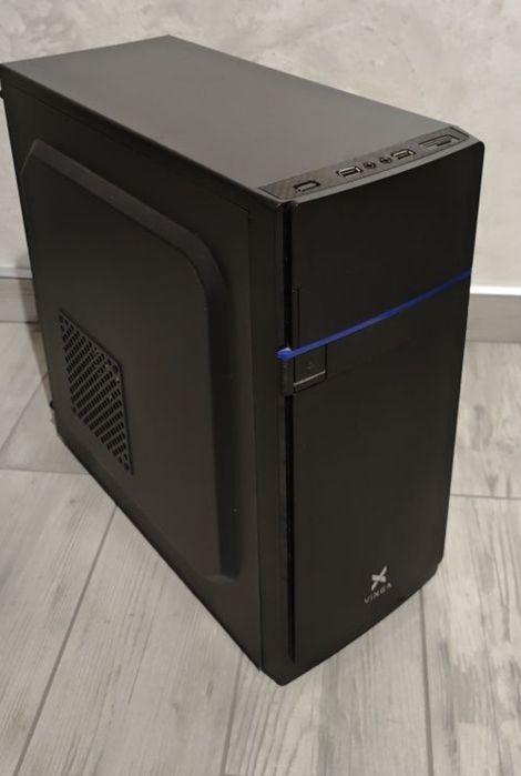 Игровой компьютер i3 10100f ssd m2 240gb chiftec 500w 8 ОЗУ 1060 3gb