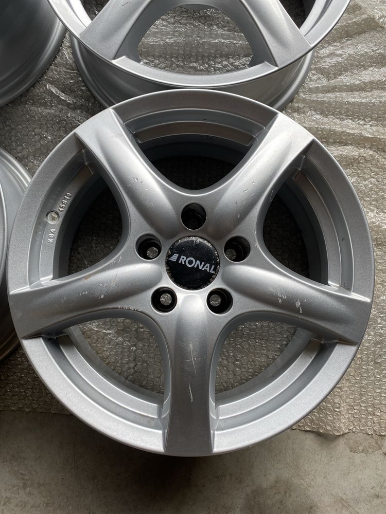 Felgi ronal 16” 6,5jx16h2 et40 5x110 opel komplet wysylam