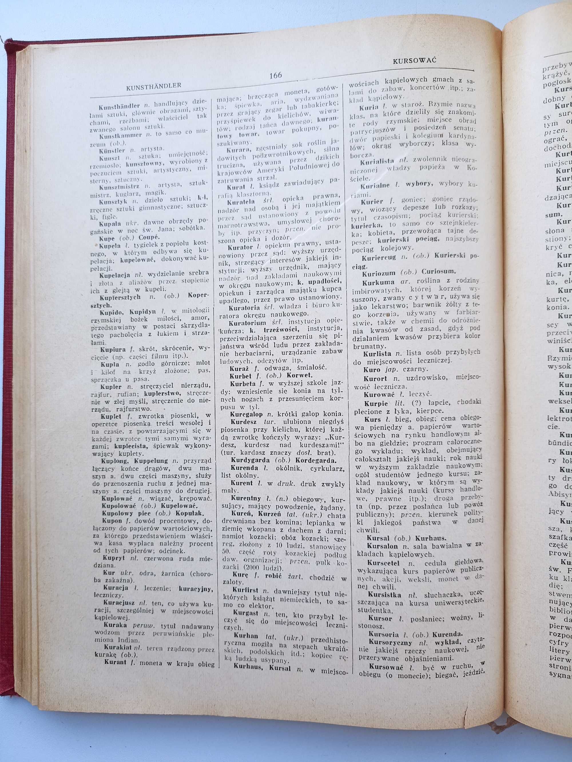 М. Аркта словарь иностранных слов  1937 на польском языке