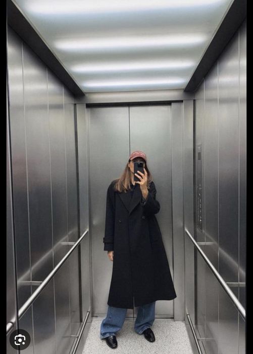 Пальто оверсайз Zara