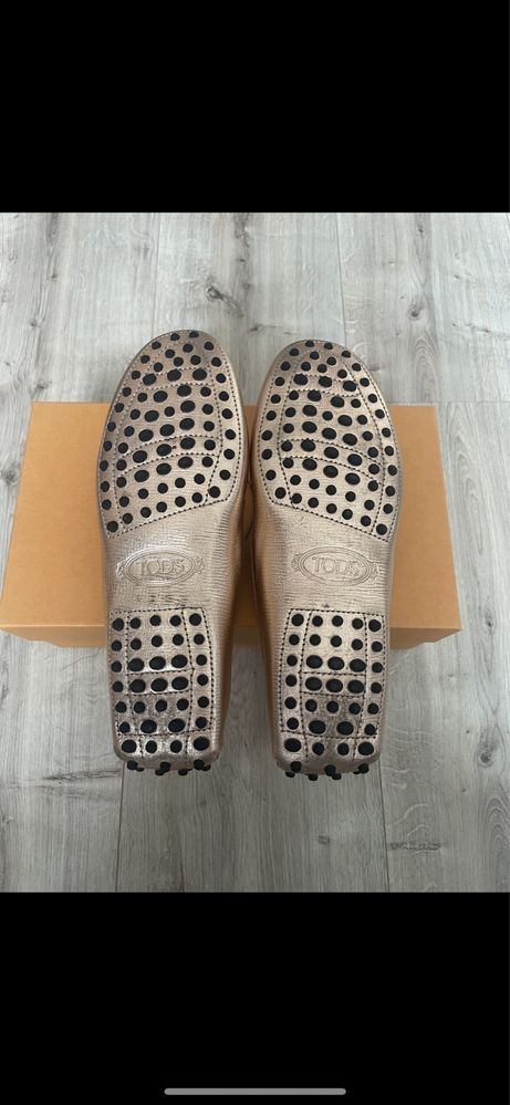 Женские мокасины Tods б/у Оригинал