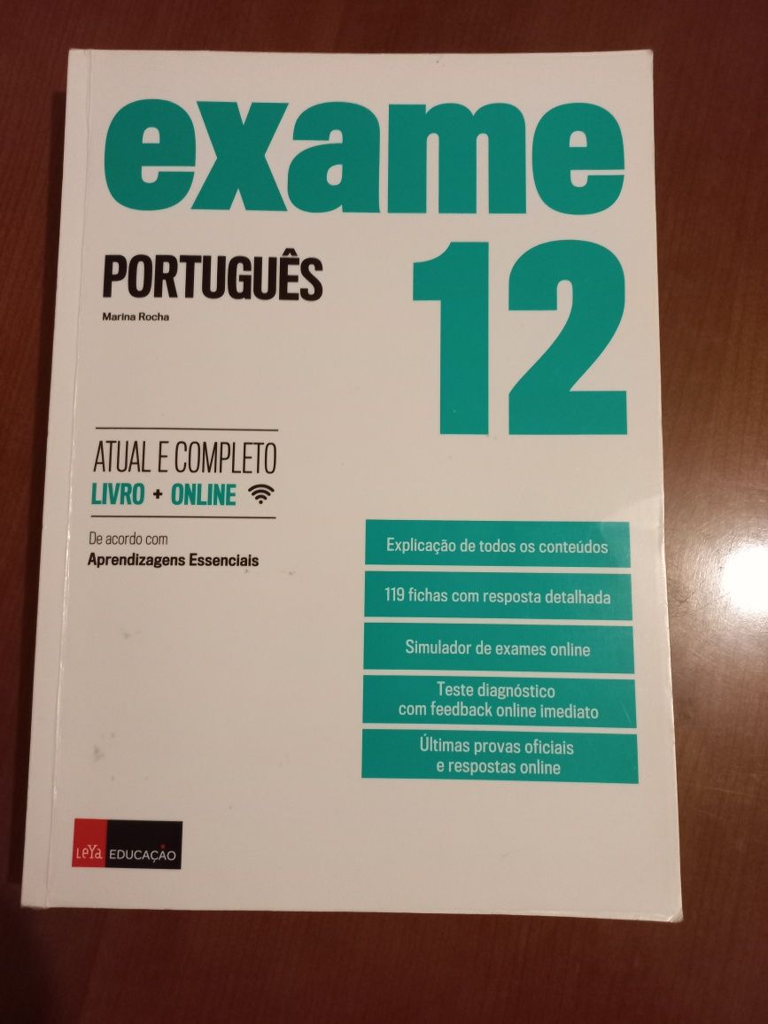 Livro português 12°ano preparação de exame