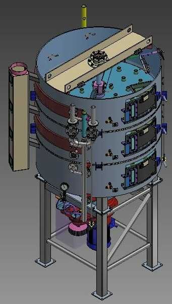 Обладнання маслоцеха. Жаровня парова, масляна, ж-68. Котел на лушпинні