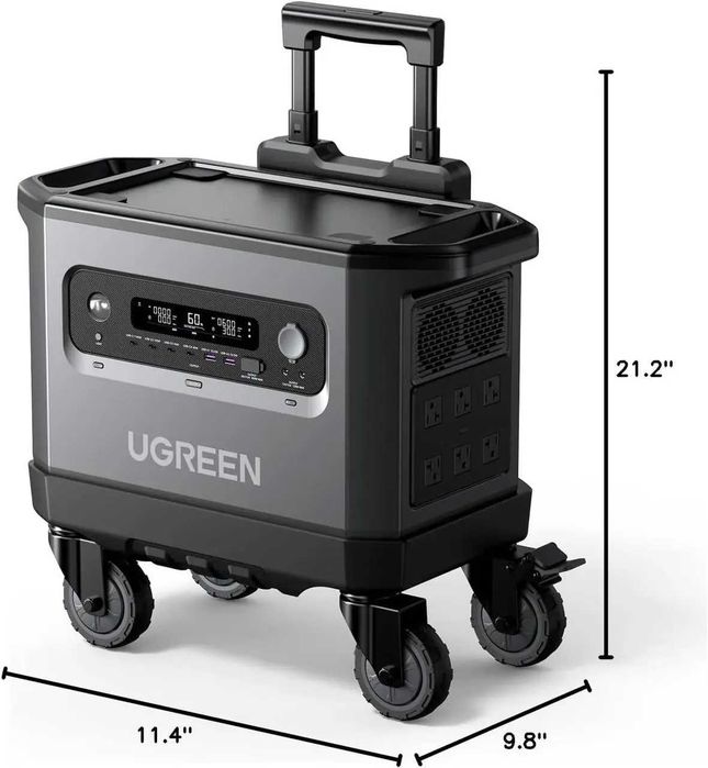 Зарядна станція Ugreen Power Roam (GS2200) 2200 Вт/2048 Вт⋅год Нова