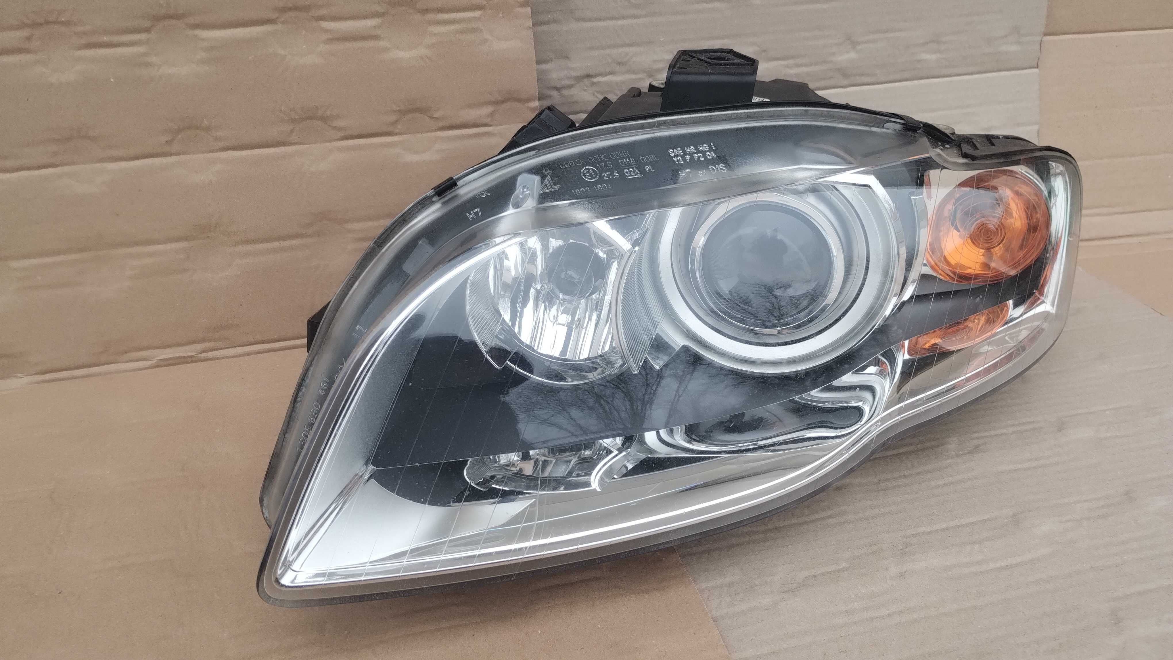 Lampa Przód Lewa Bi Xenon Audi A4 B7 8E 8E0 04-08r Europa