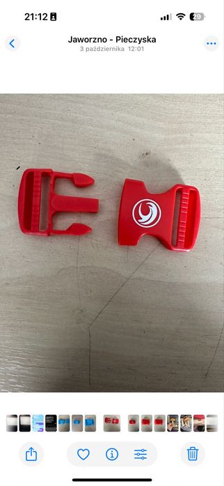 Klamry zatrzaskowe (klipsy) – nowe, hurtowo 100 szt.