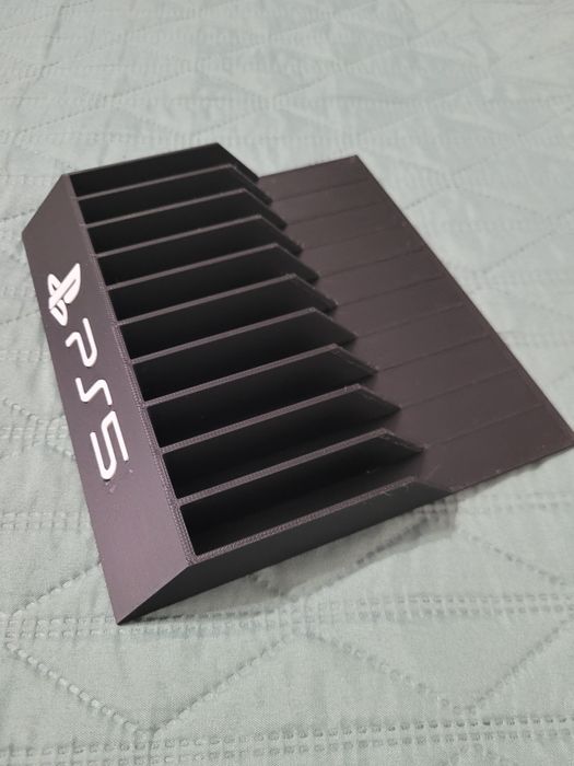 Podstawka na gry do Playstation 5 Druk 3D Czarna