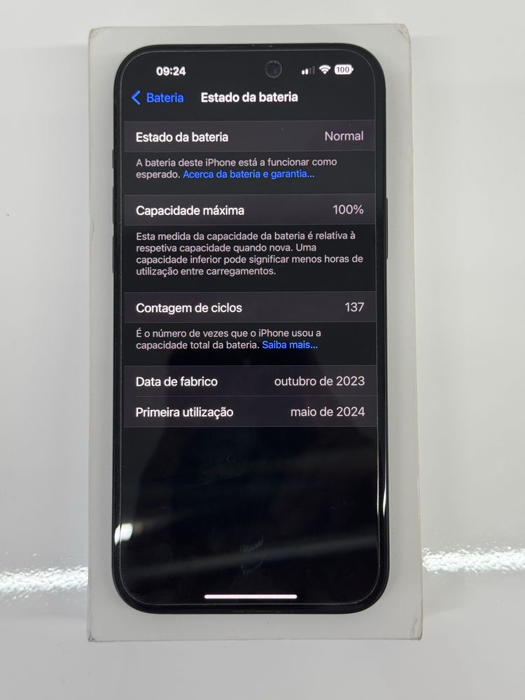 Iphone 15 plus - Preto