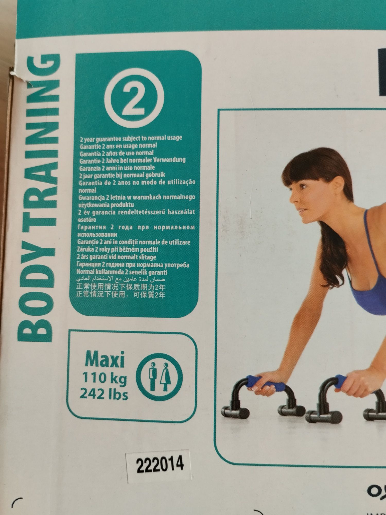 Nowe uchwyty do pompek fitness