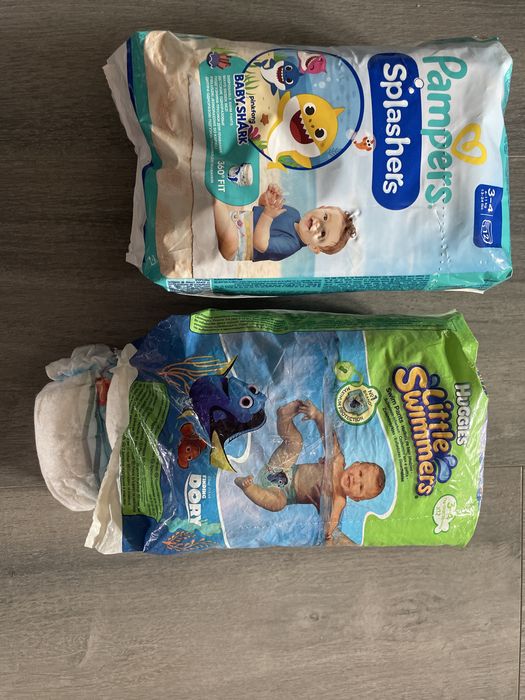 Pampersy do wody min 24 sztuk