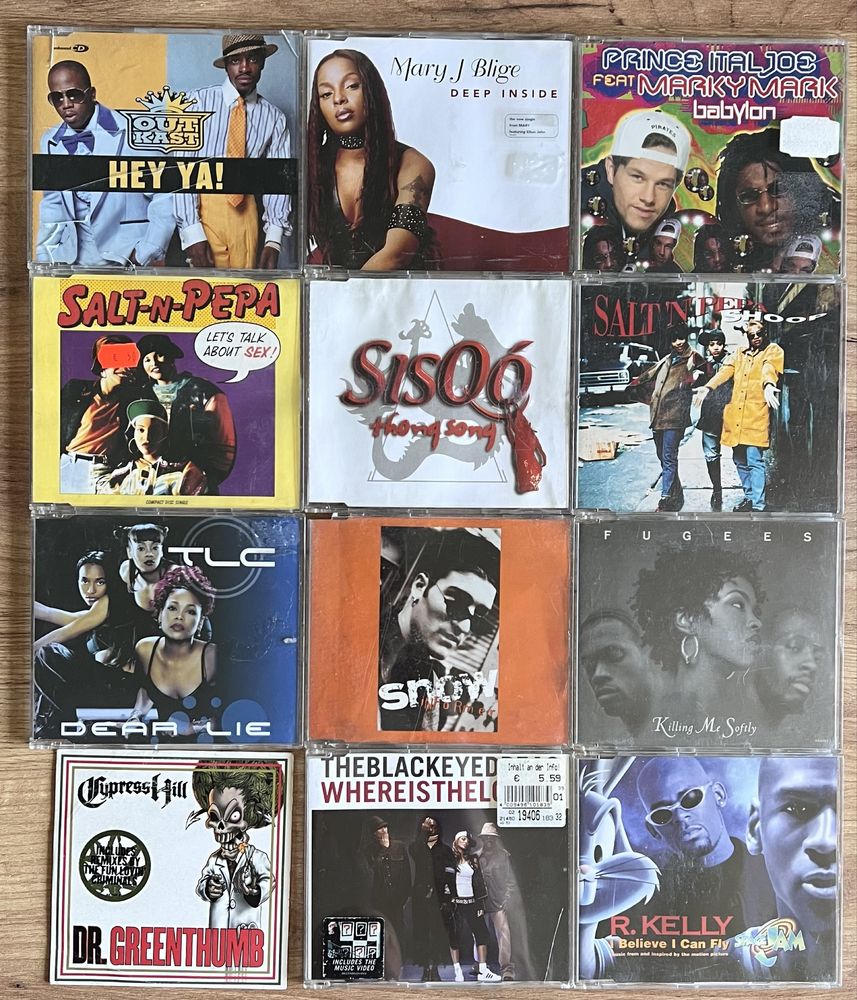 Paczka Singli Rap, R&B Cypress Hill, R.Kelly, Salt'n'Pepa
