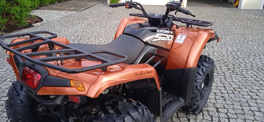 Cf Moto 520 s homologacja L7e-B1, od dziewczyny, super stan !