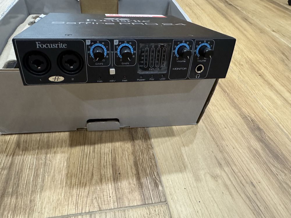 Interface Focusrite saffire pro 24