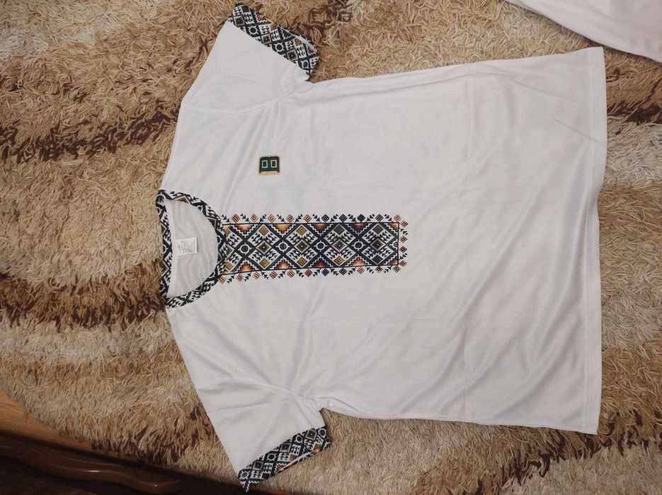 Футболка - вишиванка Сорочка з орнаментом Українська Легка Святкова