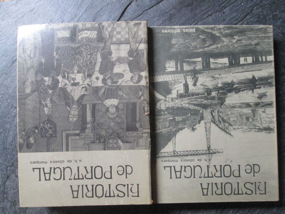 História de Portugal, de A. H. de Oliveira Marques - Vols. I, II e III