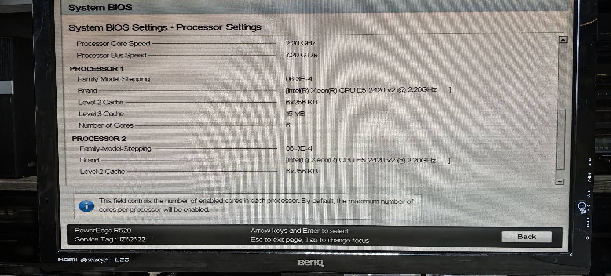 Сервер Dell PowerEdge R520/Xeon E5-2420v2 x2/Ram 128Gb/HDD No