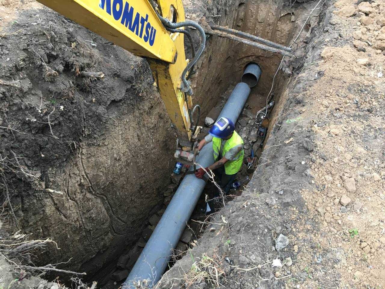 Прокол БУРІННЯ ГНБ комунікації під землею