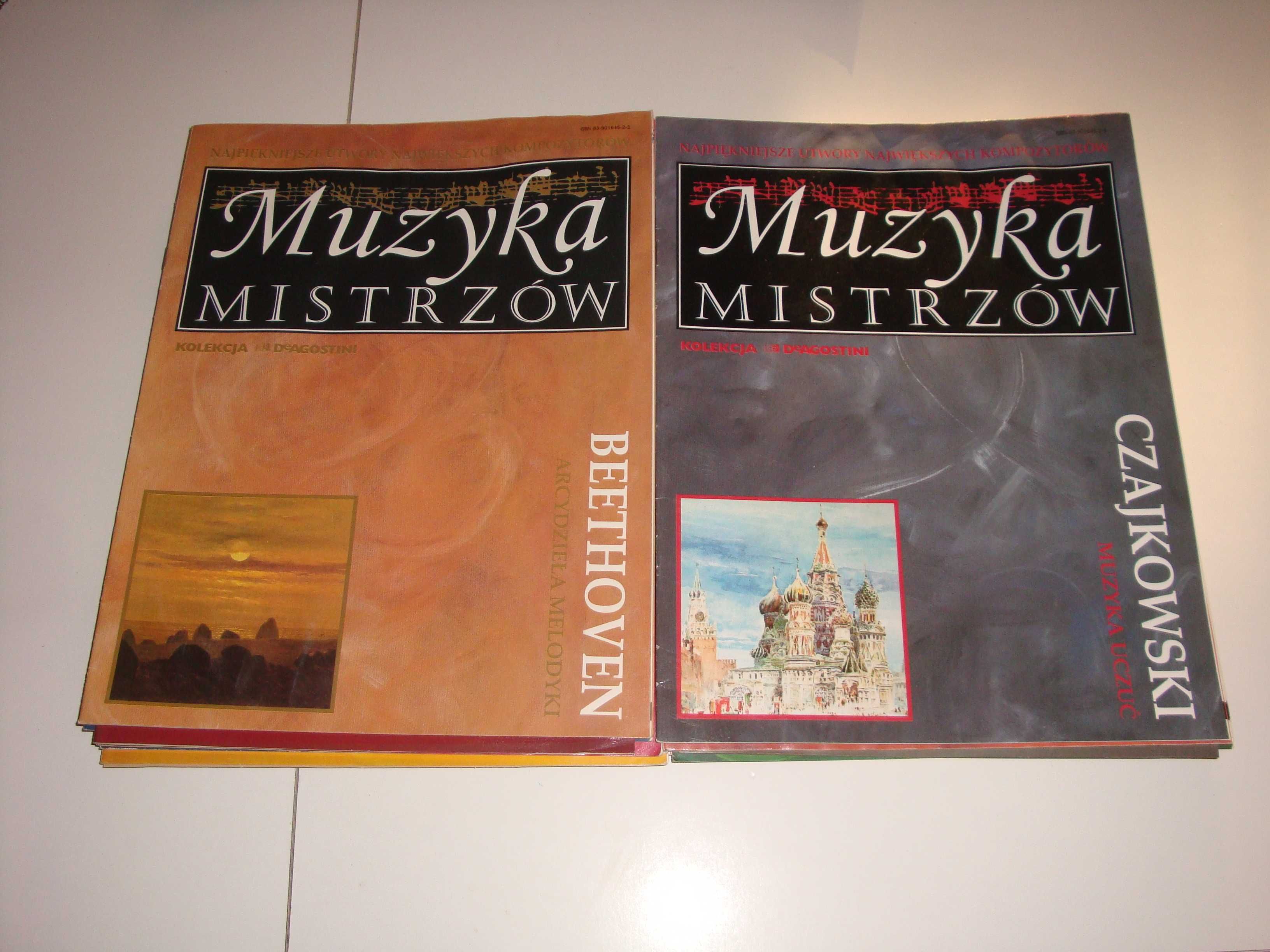 Muzyka mistrzów kolekcja Deagostini  17 sztuk