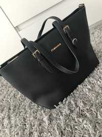 Torebka shopper czarna