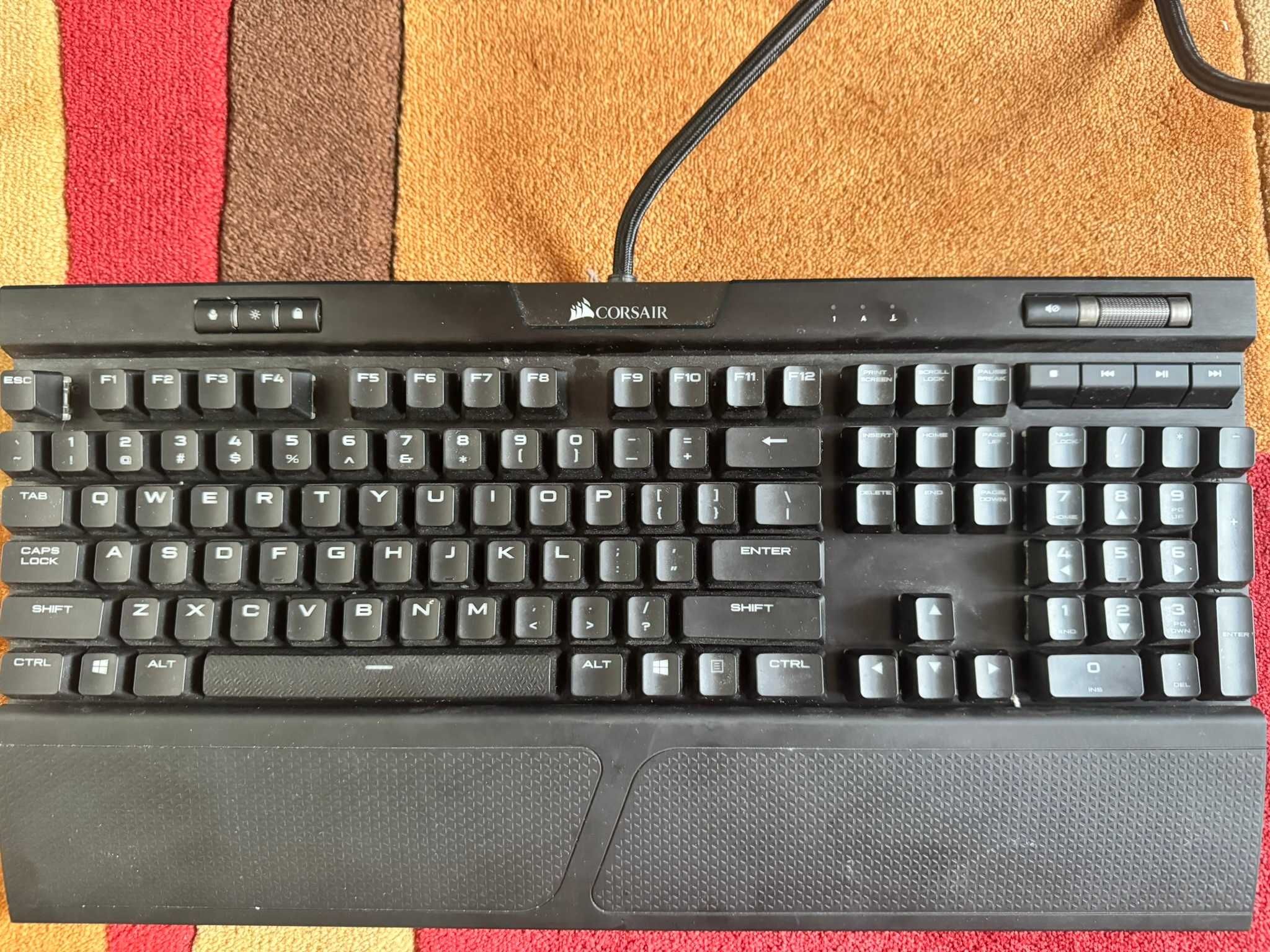 Klawiatura mechaniczna gamingowa Corsair K70 RGB MK2