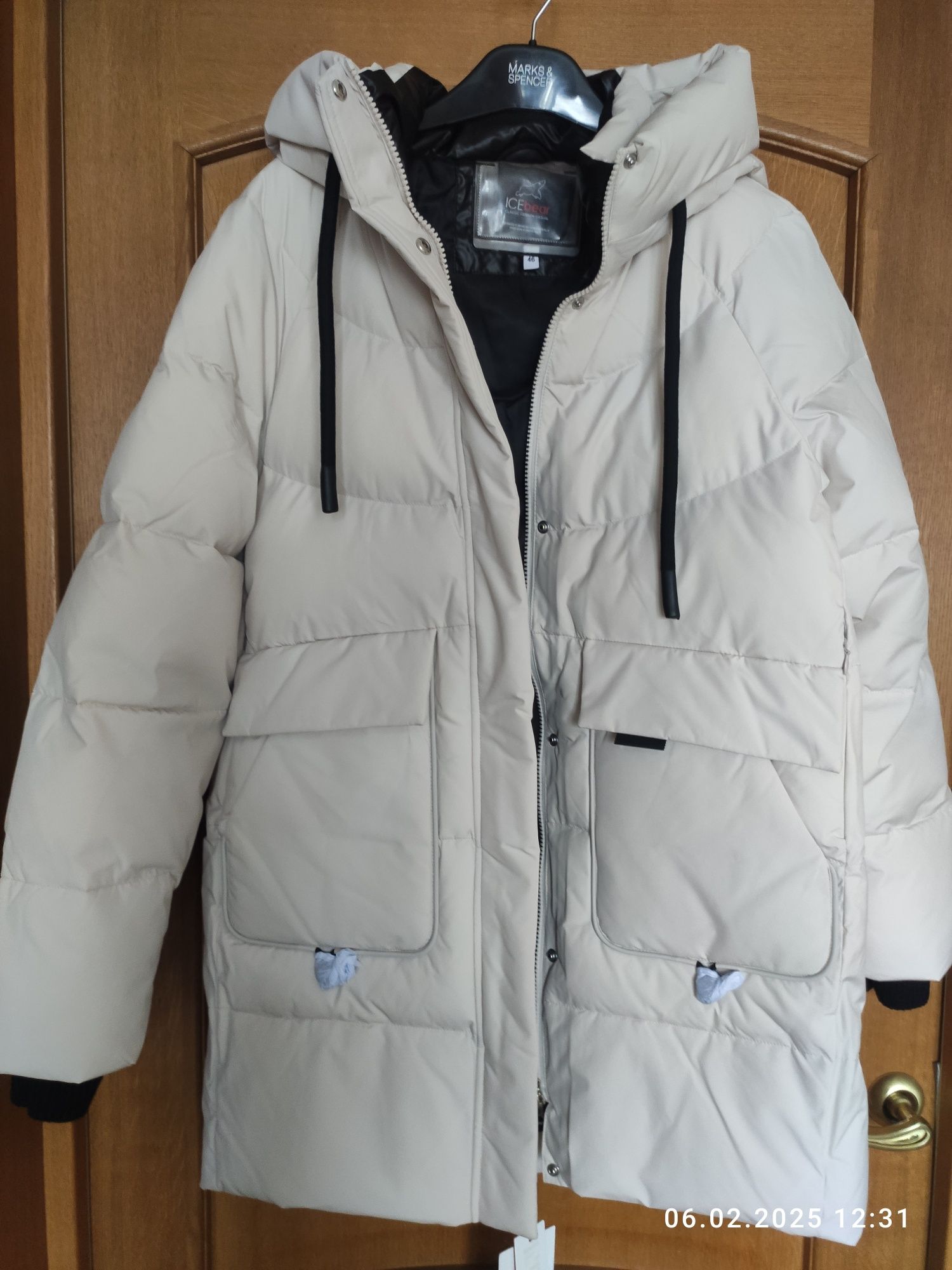 Продам новую зимнюю куртку ICEbear 48 р.