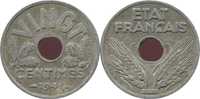 Francja Vichy - 20 centymów 1941 - dwie odmiany