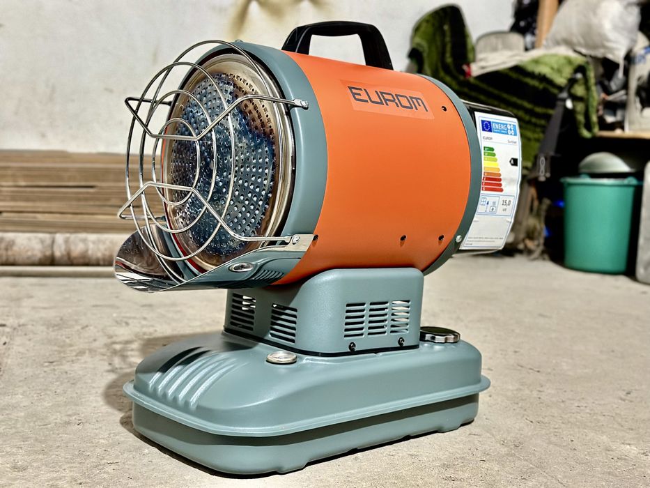Нова дизельна теплова пушка Eurom Sunblast 15 kW  (не термія)