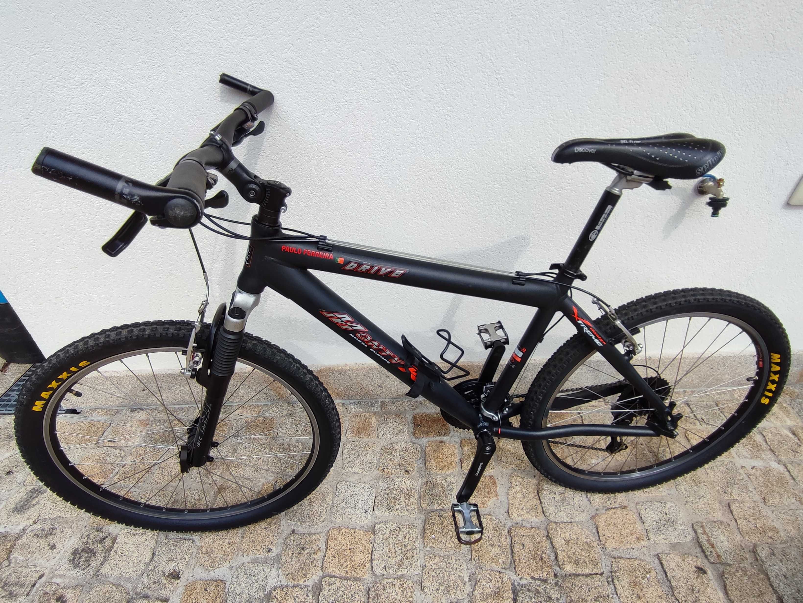 Bike Monty R aluminium 7005 Force-ShimanoAlívio/Altus 380€ negociaveis