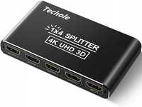 Splitter Techole HS104-BK, rozdzielacz HDMI