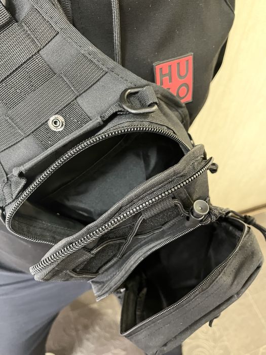 Чоловіча брутальна сумка - рюкзак, полювання, риболовлі. Мужская