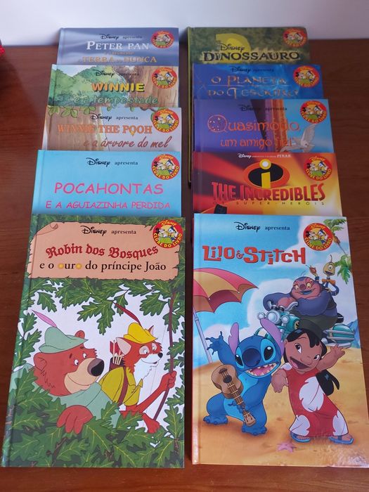 Livros da Disney (9) da Salvat - Clube do Livro