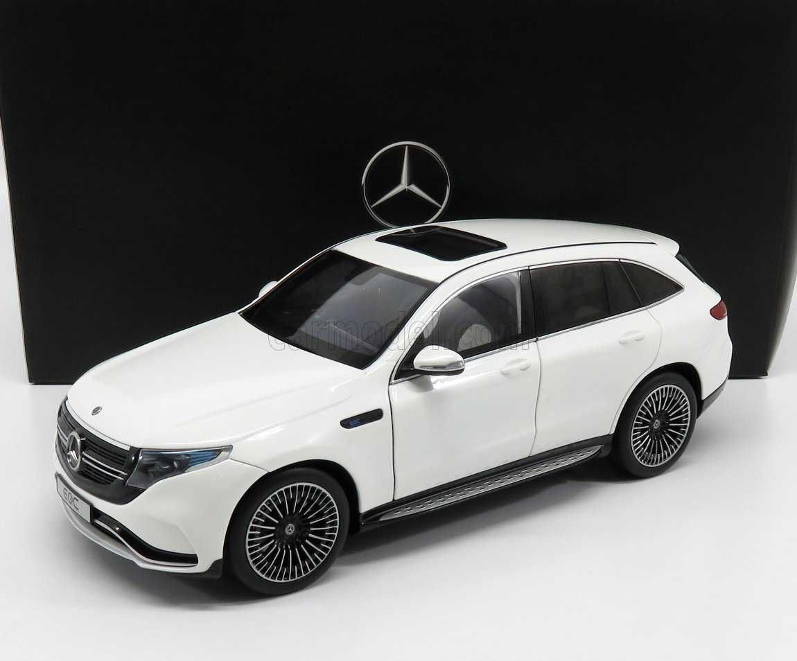 Model 1:18 NZG Mercedes-Benz EQC 4matic (N293) 2019 white