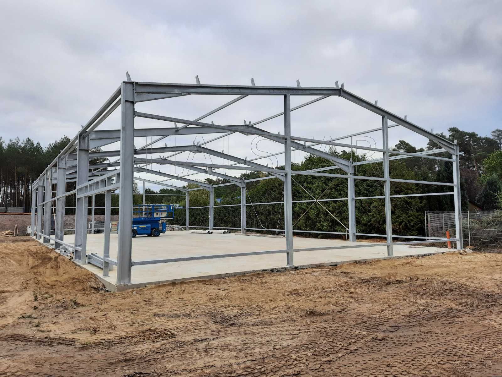 15x20x5m Hala Stalowa, Płyta Warstwowa PIR, Magazyn +Transport HALSTAR