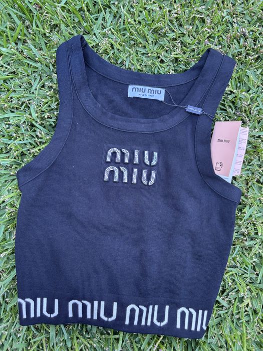 Top Cropped Miu Miu
